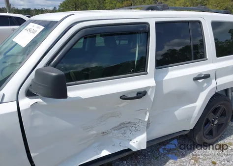 2008 Jeep Patriot Sport из США, поврежденный, VIN 1J8FT28W68D747153